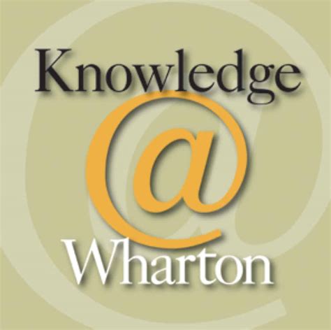 Knowledge at Wharton 